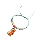 XINGLIDA Eleganter Capybaras Schmuck Aus Harz. Aufwändiges Handgefertigtes Webarmband Geeignet Für Alltägliche Mode Oder Besondere Anlässe. Armband Für Den Täglichen Gebrauch