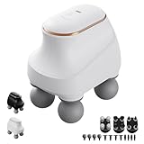 Chevaroo 4 Köpfe Massager,Chevaroo Horse Massager - 4-Kopf Massagepistole Mit 12 Massageköpfen Und 5 Geschwindigkeiten, Mini-Massagegerät, Elektrisches Handmassagegerät Für Rücken, Nacken-A