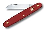 Victorinox, Taschenwerkzeug, Garten, Blumenmesser, rot, Klinge, gerade, Swiss Made