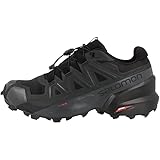 Salomon Speedcross 5 Gore-Tex Damen Trail Running Wasserdichte Schuhe, Wetterschutz, Aggressiver Grip, Präzise Passform, Black, 40