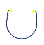 3 m Frankreich arceau-itu Bügel mit Gehörschutzstöpsel 23 dB wiederverwendbar/recycelbar, blau/gelb, 21 x 19,5 x 2 cm