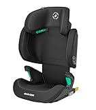 Maxi-Cosi Morion i-Size, Mitwachsender Kindersitz mit ISOFIX, Gruppe 2/3 Autositz (ca. 100-150 cm / 15-36 kg), Nutzbar ab ca. 3,5 Jahre bis ca. 12 Jahre, Basic Black (schwarz)