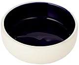 TRIXIE Napf KERAMIKNAPF spülmaschinengeeignet 0,3 l ø 13cm creme/blau für Katzen