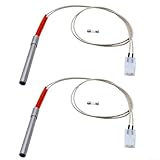 Holzpelletgrill Hot Rod Ignitor Kit Ersatz für PitBoss 120V 200W Edelstahl Heizelement mit 2 Sicherungen für Traeger 070 075 Series Pro 22 Pro 34 Lil Tex BBQ Series