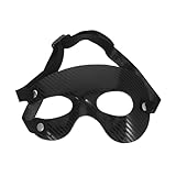 VALICLUD Nasenmaske Maske für gebrochene Nase Basketball-Masken Baseball-Catcher-Maske Sportmaske Basketballmaske Softball-Maske Gesichtsmasken Hockeymaske PVC Black