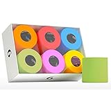 Geschenkbox Toilettenpapier - 6er Pack - Toilettenpapier-Mix 3-lagig, 6 Stück - farbiges Toilettenpapier - Renova - leichter Duft - nicht abfärbend - buntes Klopapier 6er Pack