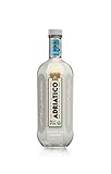 Adriatico Amaretto Bianco | Aromen von Kaffee, Kakao und Zimt | mit natürlichen Zutaten | ideal für den Genuss zum Kaffee, Kuchen und für Cocktails | 700ml | 16% vol.
