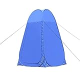 Pop-Up-Dusch-Sichtschutzzelt, tragbares Toilettenzelt, Zelt für Campingzelt, Dusche, Sichtschutzzelt zum Umkleidezimmer, Strand, Angeln, Wandern, tragbares Outdoor-WC-Zelt (120 x 120 x 190 cm) (Farbe: