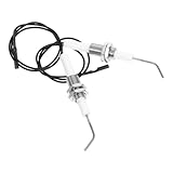 FONDOTIN 2 Stück Gasherdzünder Zündnadel M10x1 aus Abs Keramik Hitzebeständig Universell für Grill Herd Outdoor Gaskocher