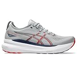 ASICS Herren Gel-Kayano 31 Laufschuhe, Piemont Grey/Fiery Red, 47 EU