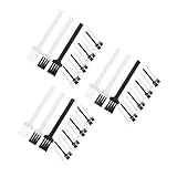 Didiseaon 3 Sätze Rasierer Reinigungsbürste Borste Reinigungsbürste Für Elektrische Rasierer Reinigungsbürste Für Elektrorasierer Entfernung Saubereres Werkzeug Nylon 60 Stück * 3