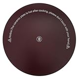 LIGIGWASH Abdeckplatte Ceranfeld Induktionskochplatte Abdeckung Induktionskochfeld Abdeckplatte Für Induktionsherd Induktionsplattenadapter Light Brown