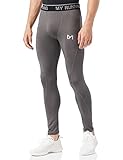 MEETYOO Herren Kompressionshose, Grau 1, L EU