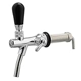 VOBOR Bier Zapfhahn, G5/8 Einstellbarer Bierhahn, Verstellbare Fassbierhahn, Brewing Zubehör für Hause Bar Restaurants