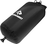 Sea to Summit - Pocket Shower 10L Camping Dusche - Praktisch & Besonders kompakt - Leichtes Nylon 70D - Intuitiver Drehmechanismus - 6 m Schnur - Wandern & Camping - Schwarz - 25 g