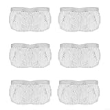 Trayne 6er-Pack Wischtuch-Pads, für Vaporetto Smart 100 für PowerFresh Mop Serie, wiederverwendbare Mikrofaser-Reinigungspads mit Scheuerstreifen