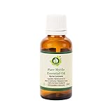 R V Essential Reines Myrtle Ätherische Öl 10ml (0.338 Unzen) - Myrtus Communis (100% reiner und natürlicher Dampf destilliert) Pure Myrtle Essential Oil