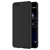 AICEK Huawei P10 Hülle, Schwarz Silikon Schutzhülle für Huawei P10 Case TPU Bumper Huawei P10 Handyhülle (5,1 Zoll)