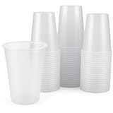 TG-GENT Transparente Plastikbecher 0,2l - 3000 Stück | Ideal als Trinkbecher Einweg für Party & mehr | Plastikbecher 200ml für Kaltgetränke | Partybecher, Einmalbecher & Becher Einweg für unterwegs