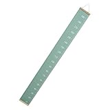 TOYANDONA Messlatte für Babys und Kinder, Wandlineal, hängendes Höhen-Wachstumsdiagramm, abnehmbares Leinwandmaß, Wandlineal für Babyzimmer, Zuhause, Wohnzimmer