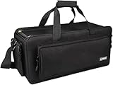 Bodyguard Videotasche XXXL Jupiter Fototasche groß für große Foto und Videokamera Tasche mit Variable Inneneinteilung für 9 Fächer