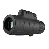 , Monokulares Teleskop 10x35 High Definition Nicht-Infrarot Low-Light Tragbares Beobachtungsteleskop für die Vogelbeobachtung von Erwachsenen im Freien, Reisen, Besichtigungen