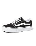 Vans Damen Ward Platform Sneaker Ward Platform Trainers, (CANVAS) BLACK/WHITE, 38.5 EU