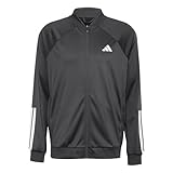 adidas Herren Club Tennis 3-Stripes Knitted Jacket, Black, S