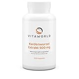 vitaworld Kardenwurzel-Extrakt 500 mg, Aus der wilden Karde, vegan, 100 Kapseln