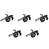 Goufride 5 x Verbrennungsgebläse für den Außenbereich, handgekröpftes Grillgebläse, geeignet für Picknick, Camping, Feuerwerkzeuge