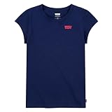 Levi's Kids Lvg ss batwing tee Mädchen Blue Médiéval 12 Jahre