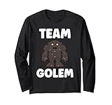 Riesiger Humor Kreatur Golems süßer einfacher Team Golem Langarmshirt