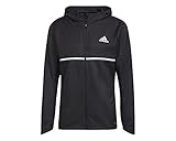 adidas Herren Own The Run JKT Jacket, Black/Reflective Silver, L