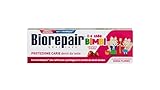 Biorepair, Kinderzahnpasta 0-6 Jahre, 12 Packungen mit je 50 ml, Biorepair Zahnpasta für Kinder, ohne Fluorid, Erdbeergeschmack, Antikaros, für gesundes Zahnfleisch