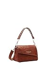 Desigual Women's BOLS_Dejavu Phuket Mini Accessories PU Hand Bag, Brown