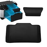 Motorrad-Rücksitzkissen, Gepäckkoffer, Soziuspolster, tragbares Schwammkissen, Kunstlederschwamm, Beifahrersitzpolster, Motorrad-Beifahrerkissen für Beifahrersitz (schwarz)