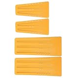 Spaltkeile in Industriestärke, Set Oberflächen, geeignet für effizientes Schneiden von Kettensägen und Holz, 4 Stück