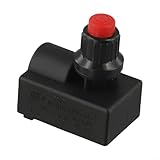 babominimer Elektronisches Druckknopf-Zündsystem für Terrassenheizer, Pulszünder mit Funkenelektroden-Set, kompatibel mit Gas-Feuerstellen, Grills, Öfen, 200 °C (NB700C1)