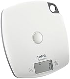 Tefal Küchenwaage, komplett, Präzision, 5 kg/1 g, Tara-Funktion, Weiß, BC1000V0