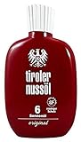 Tiroler Nussöl Original Sonnenöl wasserfest Bräunungsbeschleuniger mit Sonnenschutz LSF 6-150 ml