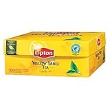 Lipton Yellow Label Quality No. 1 Finest Tea Blend 100 Btl. 200g - Feinster Schwarzer Tee der Premiumklasse