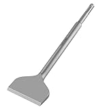 Firecore Fliesenmeißel SDS plus, SDS Meißel 250x75 mm, SDS Flachmeißel abgewinkelt SDS Meißel breit, Spatmeißel für Hämmern -FS18310