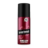 Bruno Banani Fragrance Loyal Man Deo Bodyspray, Körperspray mit aromatisch holzigem Herrenduft, 24 Stunde lang anhaltend, 150 ml (1er Pack)