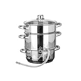 Haushalt International Entsafter aus Edelstahl