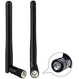 KHIYQILO WiFi Antenne Dualband 2,4GHz 5,8GHz MIMO 3dBi RP-SMA Stecker 2er-Set Antenne für WLAN Router und Drahtlose Netzwerkkarte