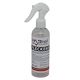 HABiol Premium Holz Fleckenentferner Gerbsäurefleckenspray 250 ml, Fleckentferner Spray Gerbsäure Gerbsäureflecken Holzflecken Holzentgrauer, für unbehandelte, geölte Holzoberflächen & Parkett