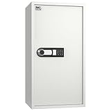 Profirst Möbeltresor Guardian 6 Elektronikschloss Notöffnung Stahl 2 verstellbare Fachböden Filzunterlage inkl. Befestigungsmaterial