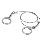 VOSAREA Überlebensnotwendige Drahtsäge Drehbare Handkettensäge für Outdoor Aktivitäten Holz