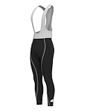 DANISH ENDURANCE Men’s Cycling Bib Pants XL Black/Grey 1-Pack