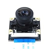 FackLOxc Kamera-Video-Modul, 5 MP, 1080p, 160 Grad, Webcam-Sensoren 5647, mit flexiblem Flachbandkabel für 2/4/3B+, 2592 x 1944